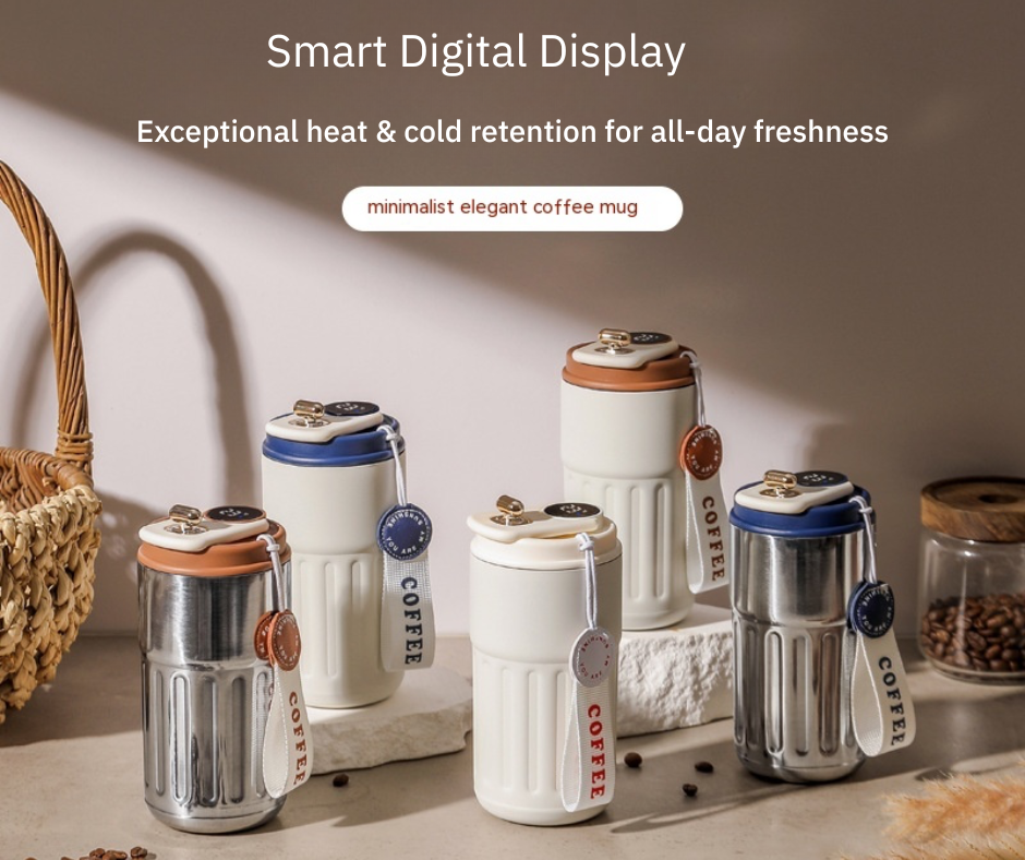 SquadCup Smart Tumbler — 12-Hour Hot or Cold